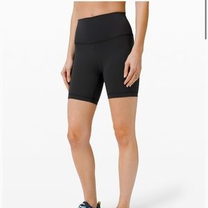 Lululemon Wunder Train High-Rise Biker Shorts